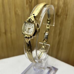 Bulova Gold Plate 10k Bezel RGP Mechanic Watch, Model V844918